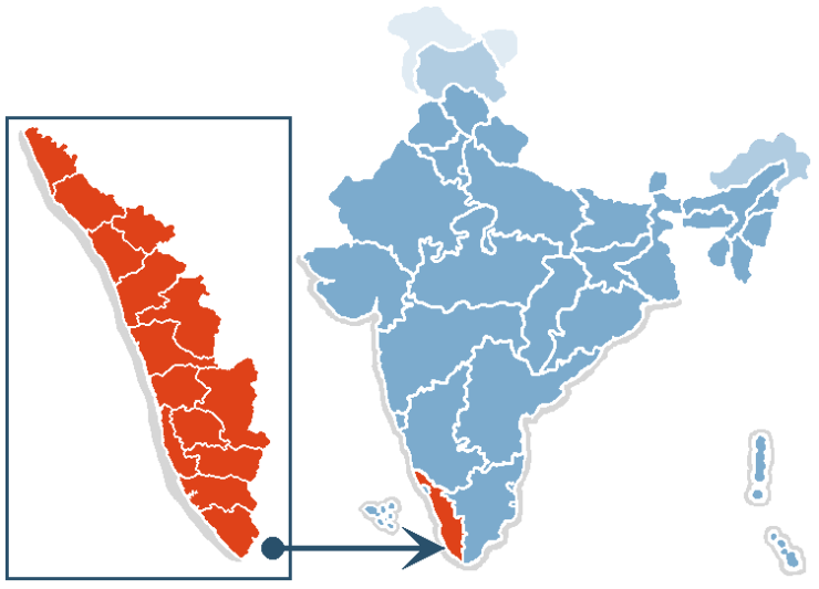 India_map_kerala